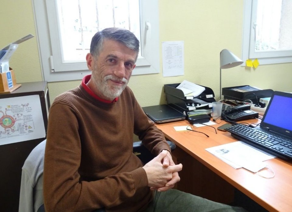 Benoît Fouquet, en mécénat de compétences au Secours Catholique de Rennes