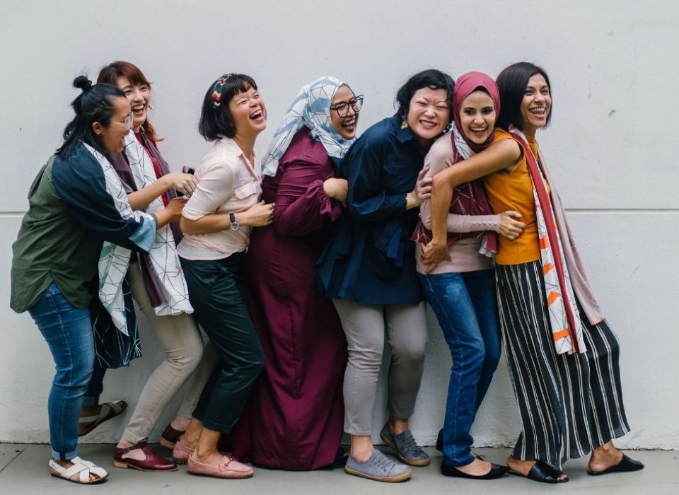Groupe de femmes Groupe de femmes