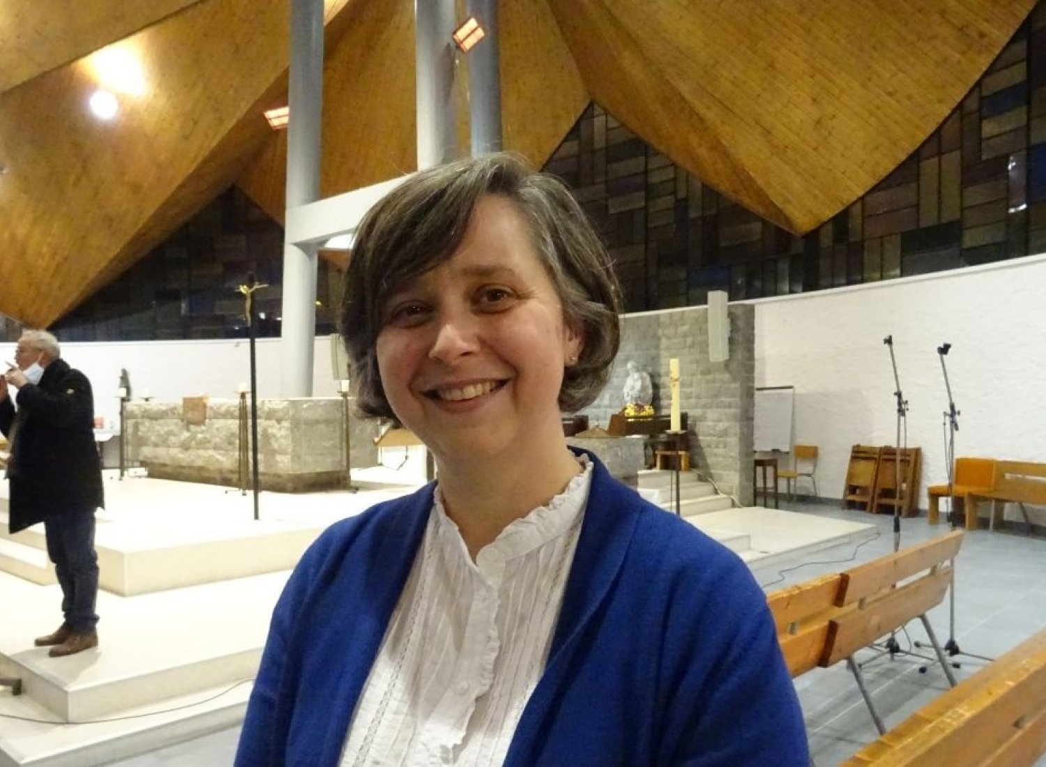 Emmanuelle Hérin, déléguée du Secours Catholique en Ille-et-Vilaine