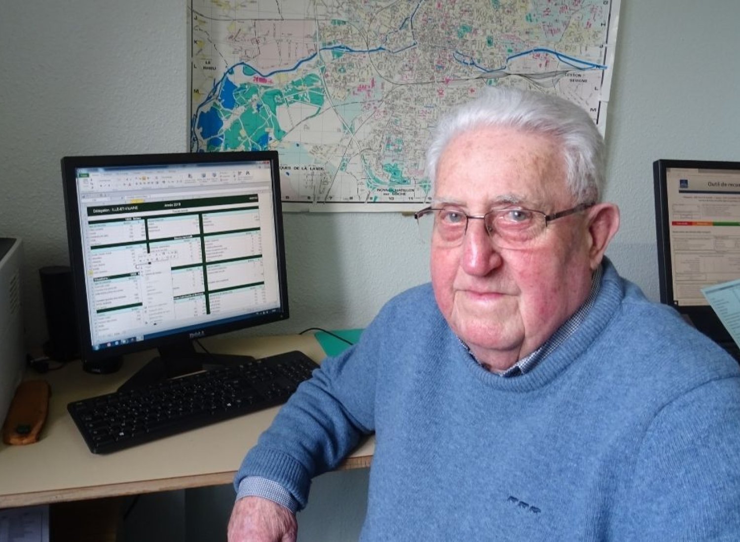 André, Statisticien bénévole au Secours Catholique